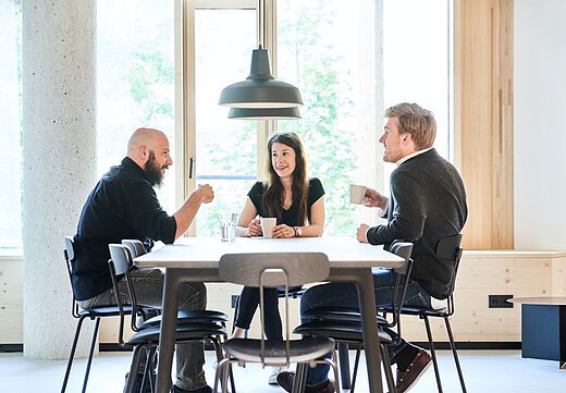 Gemeinschaft im Büro